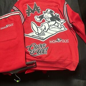 Monopoly Red Graphic Men's Jacket